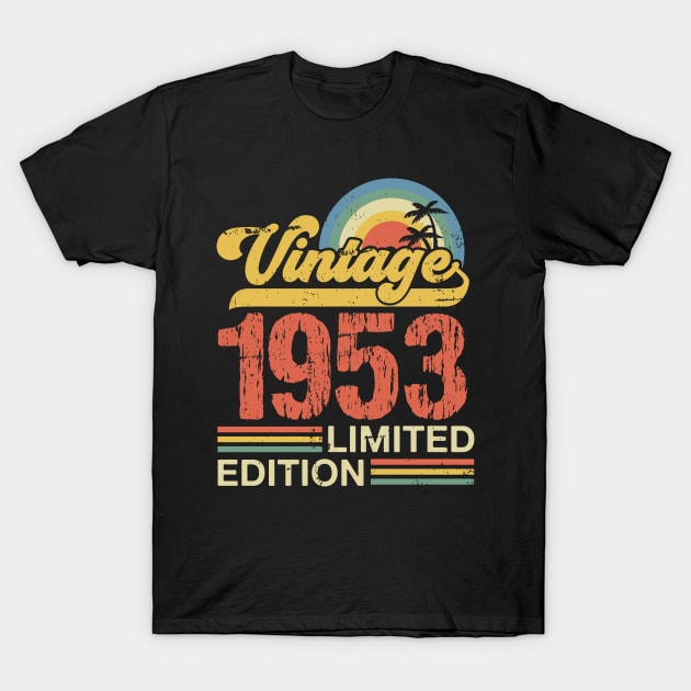 Retro vintage 1953 limited edition T-Shirt by Crafty Pirate 